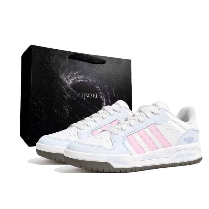 Adidas Adidas ENTRAP Skateboard Shoes Unisex Low Top White