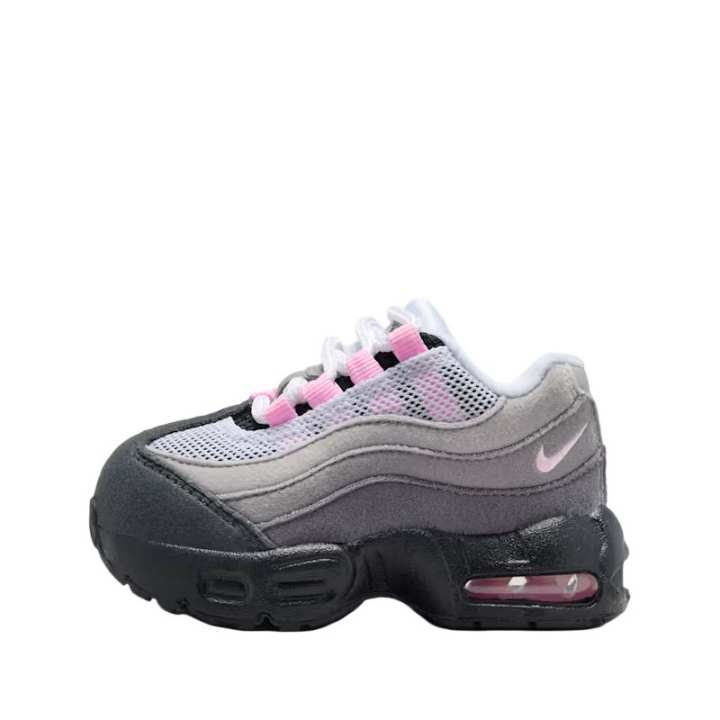 Nike Nike Air Max 95 Low top Toddler Shoes Gray Black Infant And Toddler