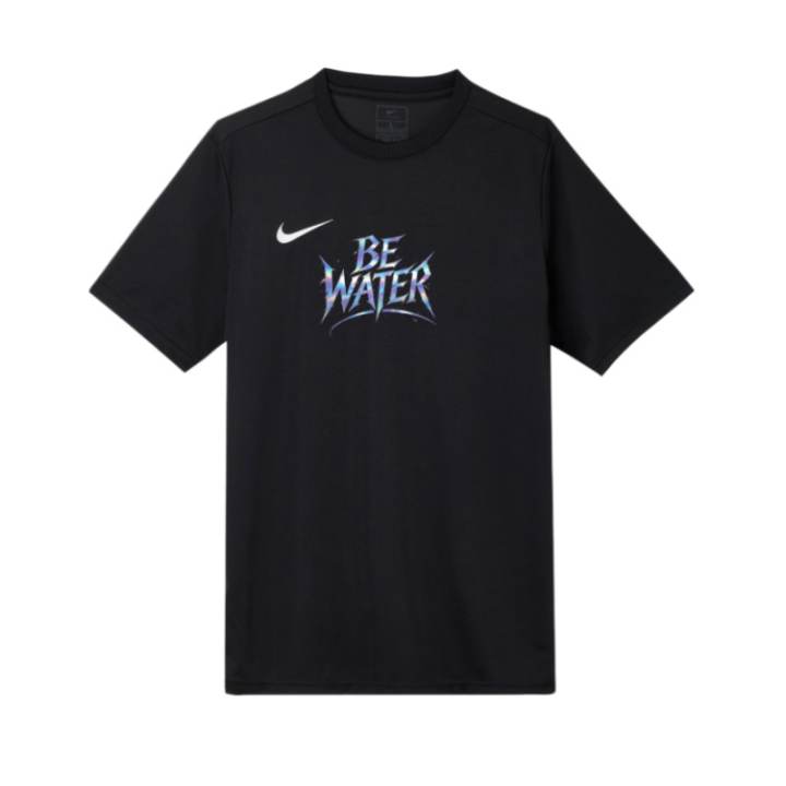 Nike Nike T Shirts Unisex Black Crew Neck Moderate Straight Fit