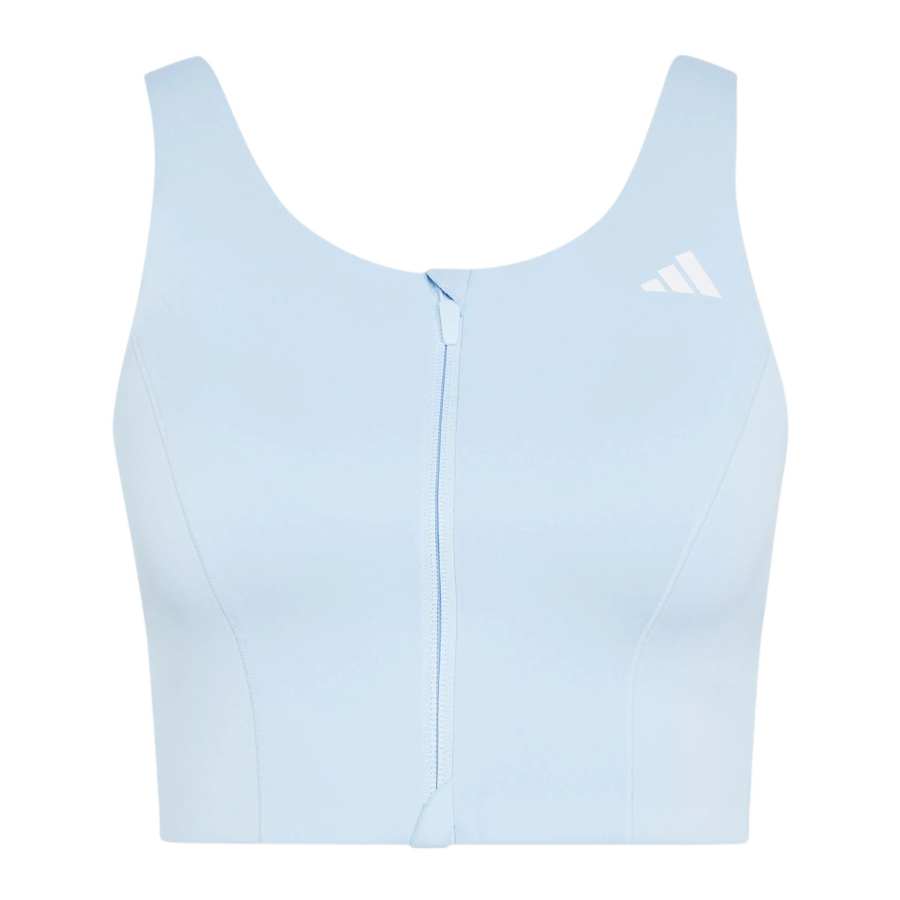 Adidas Adidas Climacool Sports Underwear Women's Crystal Blue/White Crew Neck Moderate