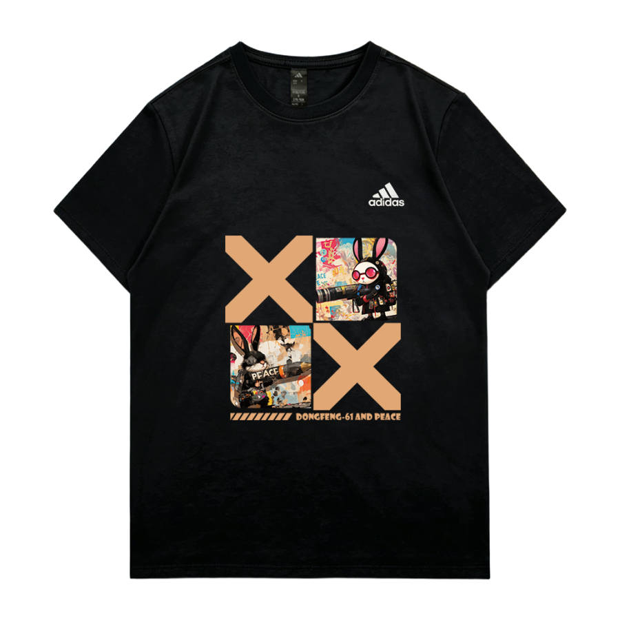 Adidas Adidas MUST HAVES T Shirts Unisex Black Crew Neck Moderate