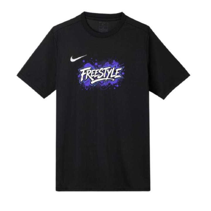 Nike Nike T Shirts Unisex Black Crew Neck Moderate Straight Fit
