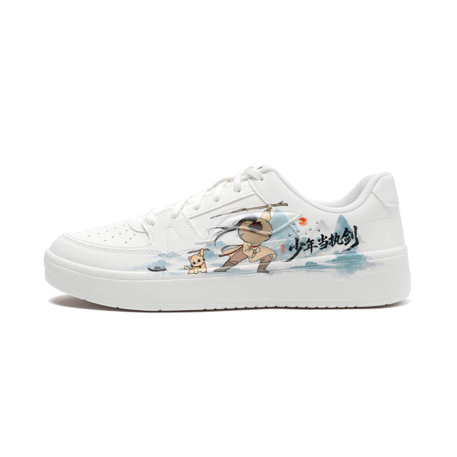 Li-Ning Li Ning January 1.0 Skateboard Shoes Men's Low Top White