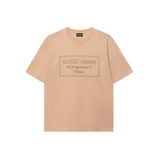 GIORGIO ARMANI T Shirt Men's Camel