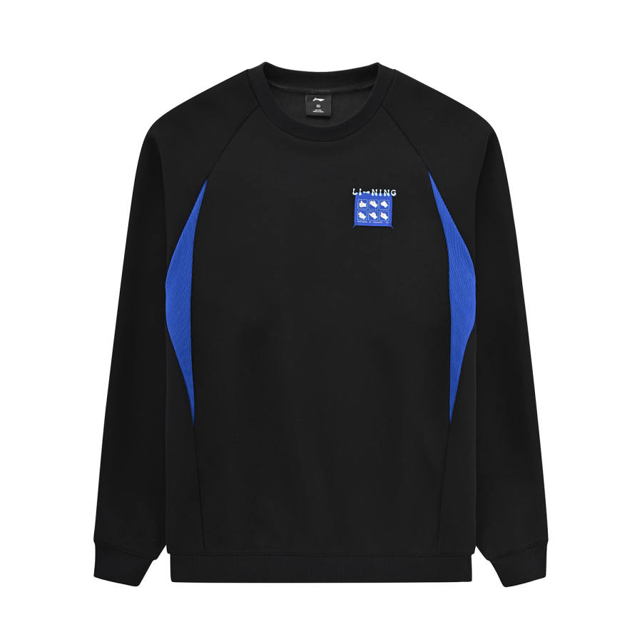 Li-Ning Li Ning Sweatshirts Unisex Crew Neck Moderate Straight Fit