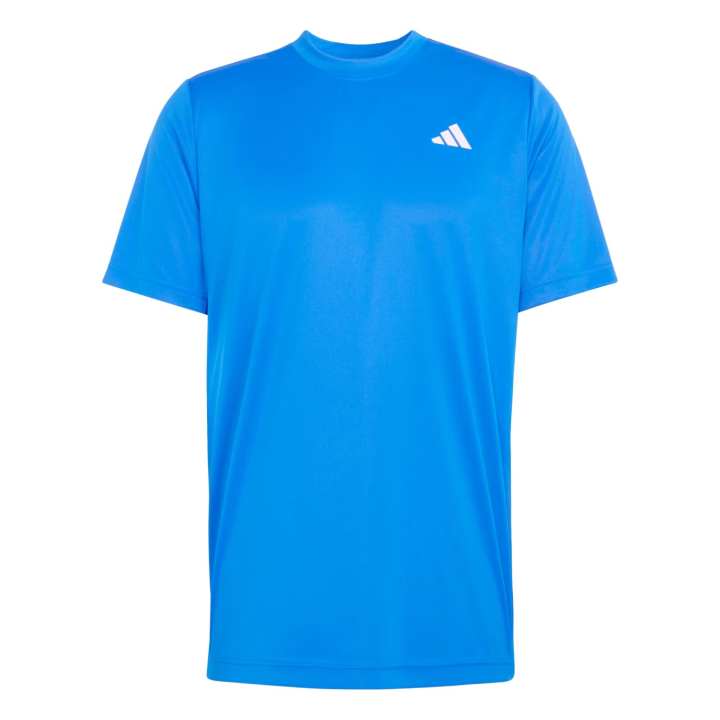 Adidas Adidas Climacool Tennis Tops Men's Fluorescent Blue Crew Neck Moderate
