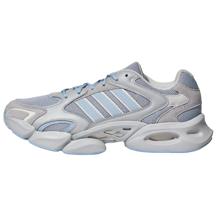 Adidas Adidas MEGASTRIDE Chunky Sneakers Unisex Light Silver/Light Gray/Blue
