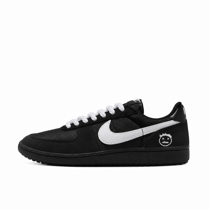 Nike Nike Field General Skateboard Shoes Unisex Low Top Black White