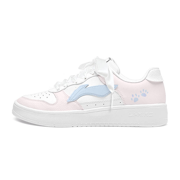 Li-Ning Li Ning Floating Boat Skateboard Shoes Unisex Low Top Pink