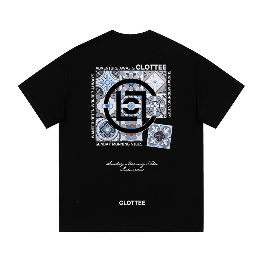 CLOT T Shirts Unisex Crew Neck Thin Straight Fit