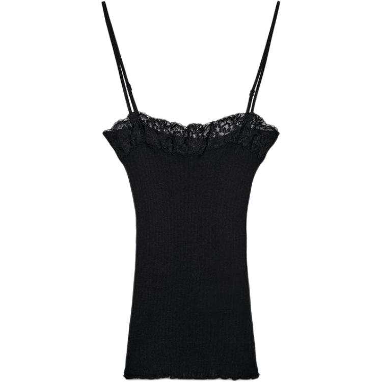 ZARA Camisoles Women's Black Moderate Other
