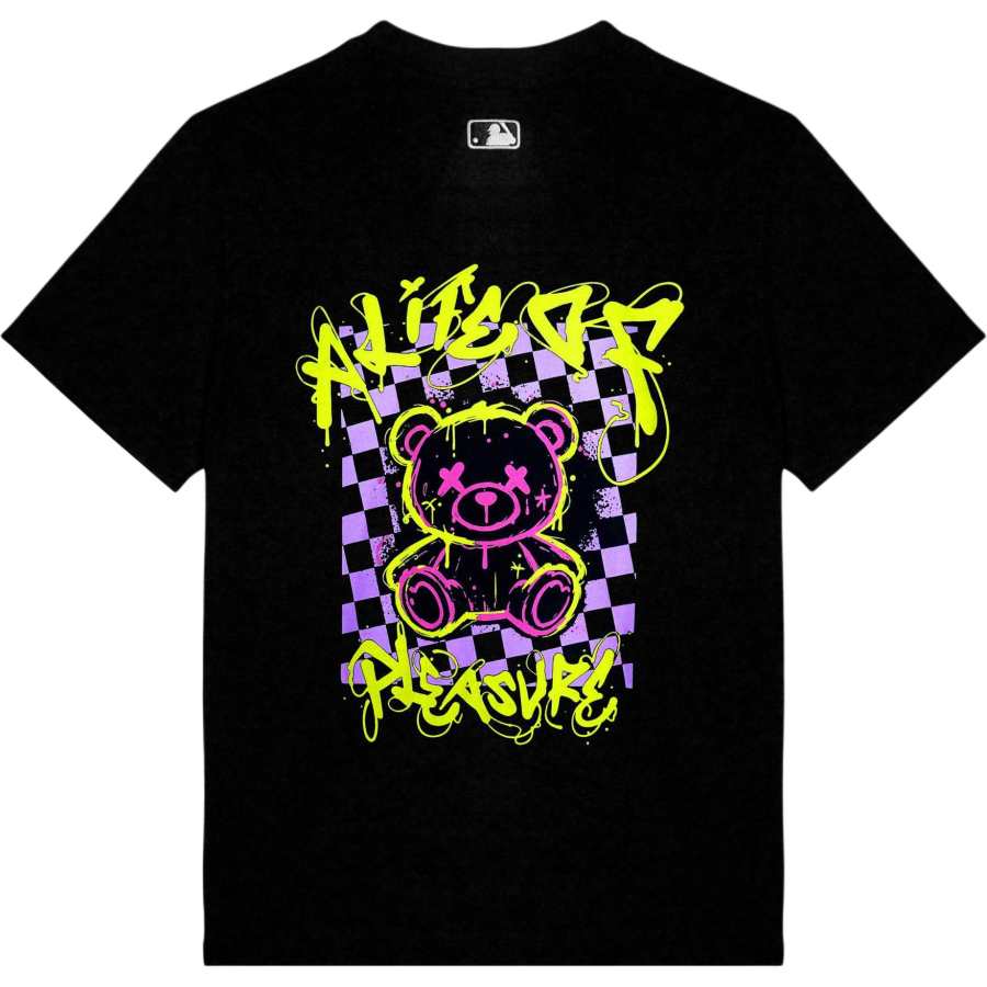 MLB MLB T Shirts Unisex Black Crew Neck Moderate Straight Fit