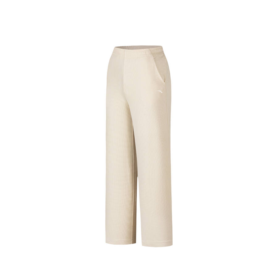 ANTA Casual Pants Women's Cloud Blossom Gray 3 Moderate
