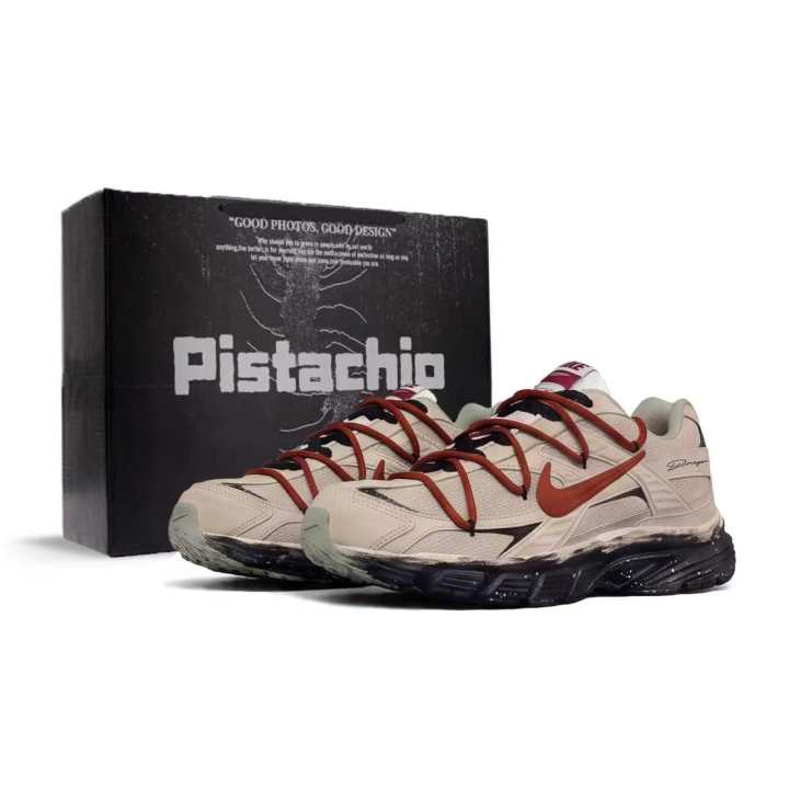 Nike Nike Initiator Running Shoes Unisex Low Top Black Brown Red