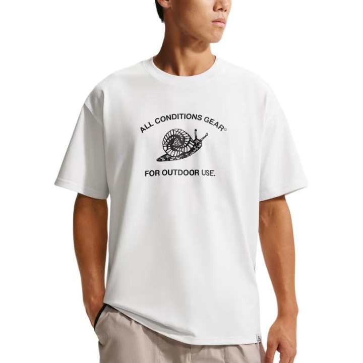 Nike Nike ACG T Shirts Men's White Crew Neck