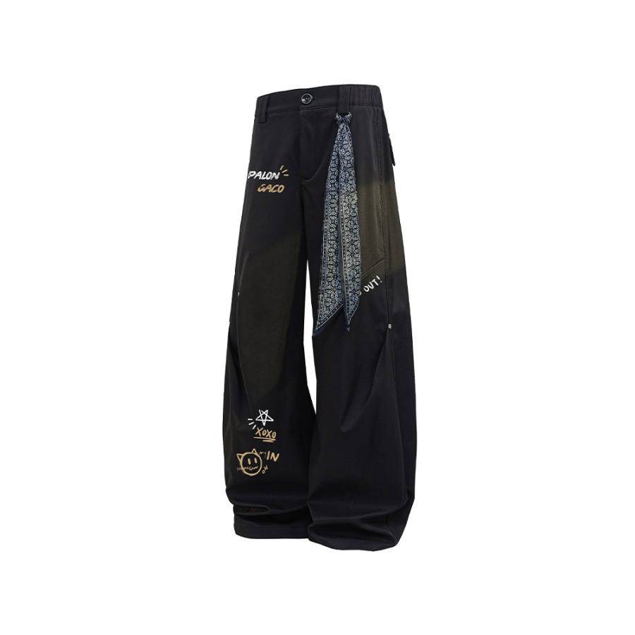 PAL ONGACO Casual Pants Men's Moderate Straight Fit Pants