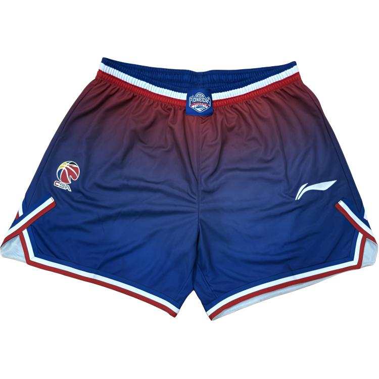 Li-Ning Li Ning Professional Basketball Collection Basketball Shorts Men's Red Blue Purple Multicolor Moderate