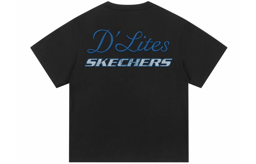 Skechers T Shirts Unisex Crew Neck Thin Straight Fit