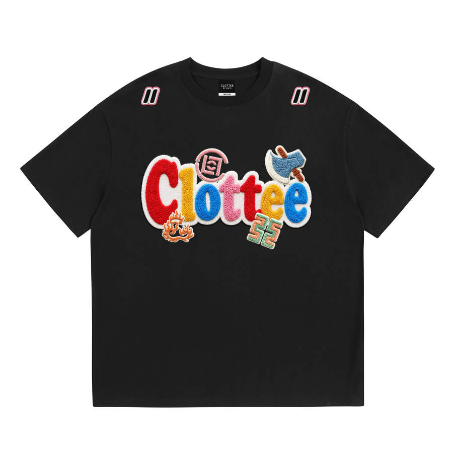 CLOT T Shirts Unisex Crew Neck Moderate Straight Fit
