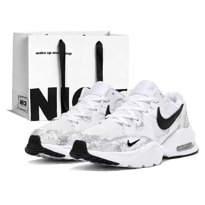 Nike Nike Air Max Fusion Running Shoes Men's Low Top White/Gray