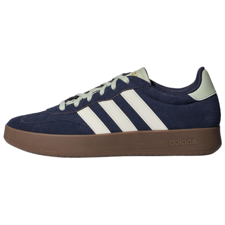 Adidas Adidas BARREDA German Army Trainers Unisex Dark Navy Blue/Jade White/Resin Yellow