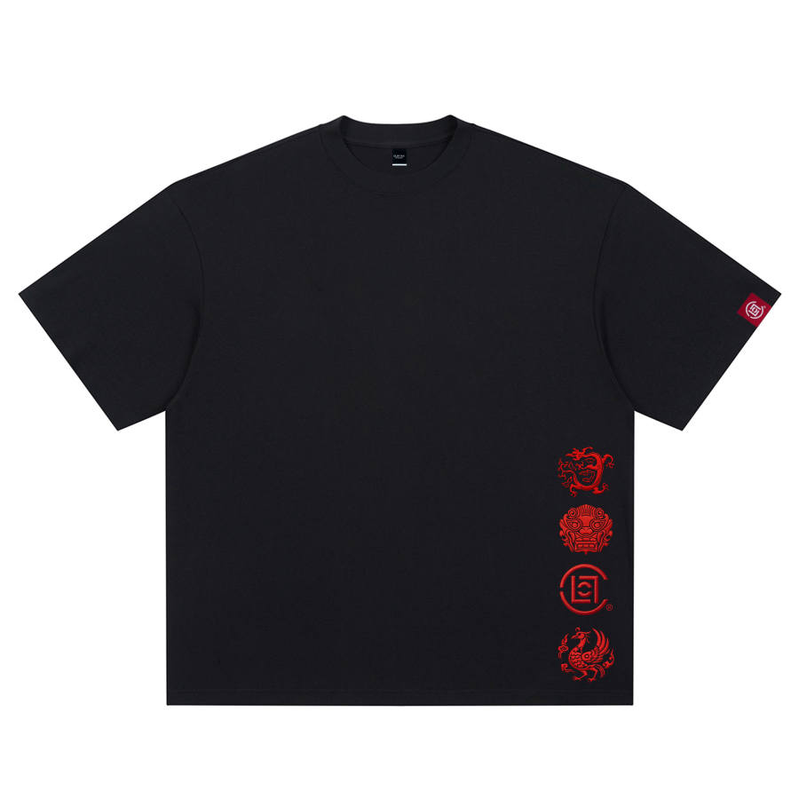 CLOT T Shirts Unisex Crew Neck Moderate Straight Fit