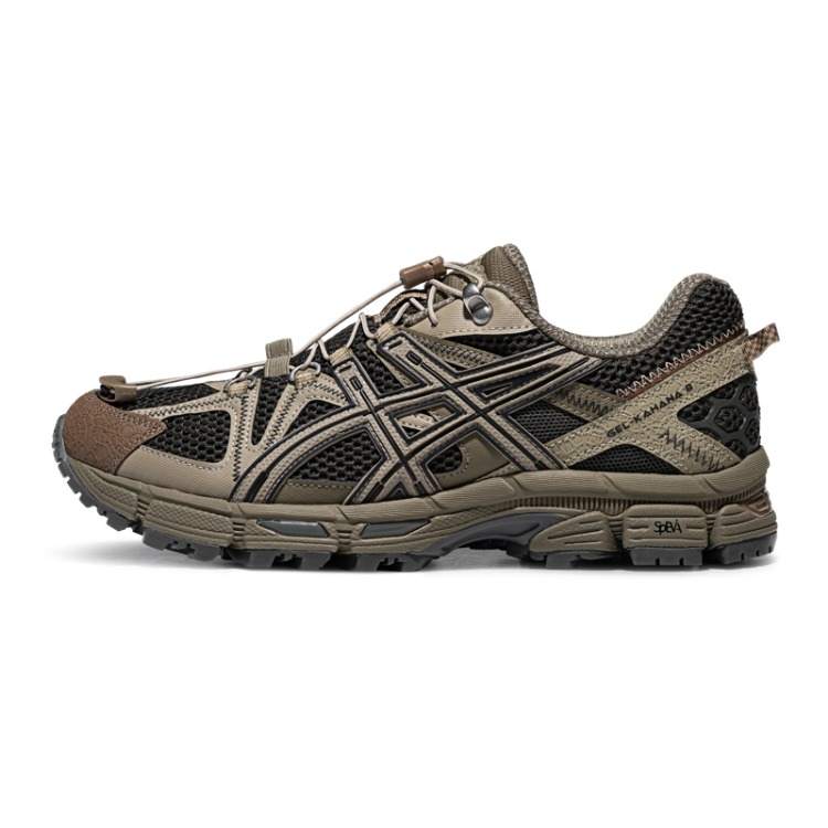 ASICS Gel Kahana 8 FL Casual Shoes Unisex Low Top Dark Green/Earth Gray