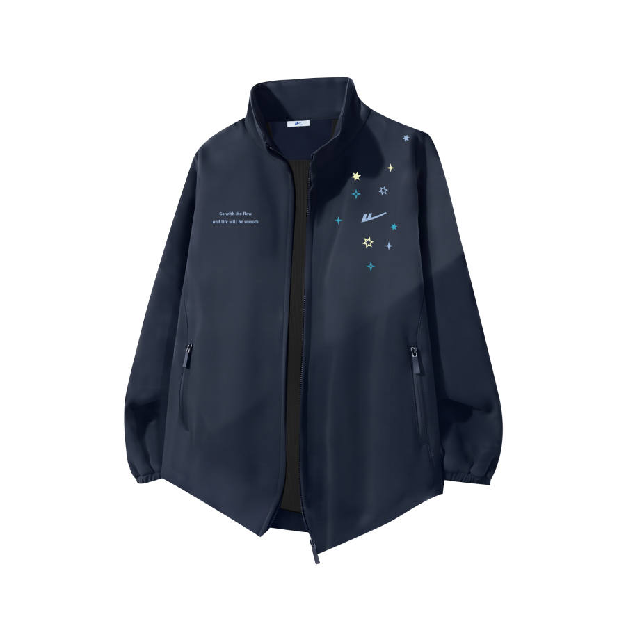WARRIOR WARRIOR Jackets Unisex Stand Collar Moderate Straight Fit
