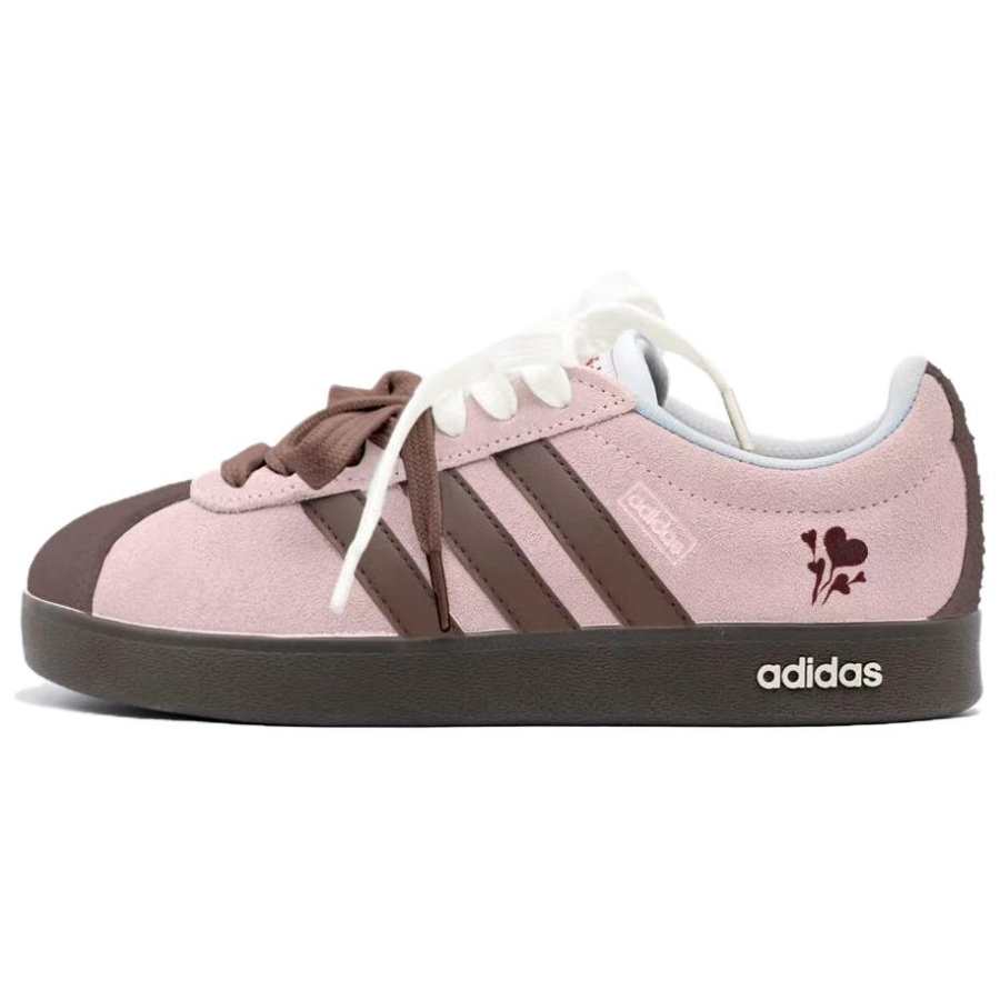 Adidas Adidas VL COURT 2.0 German Army Trainers Women's Low Top Brown