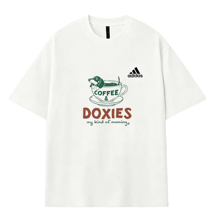 Adidas Adidas MUST HAVES T Shirts Men's White Crew Neck Moderate