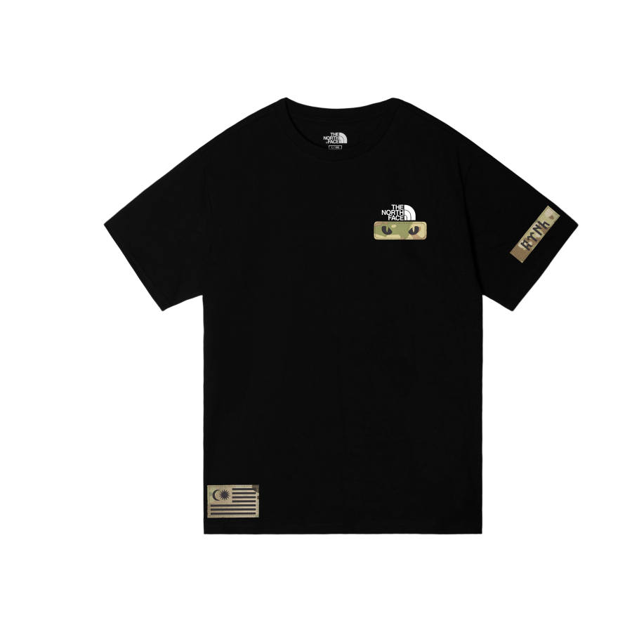 THE NORTH FACE T Shirts Unisex Black Crew Neck