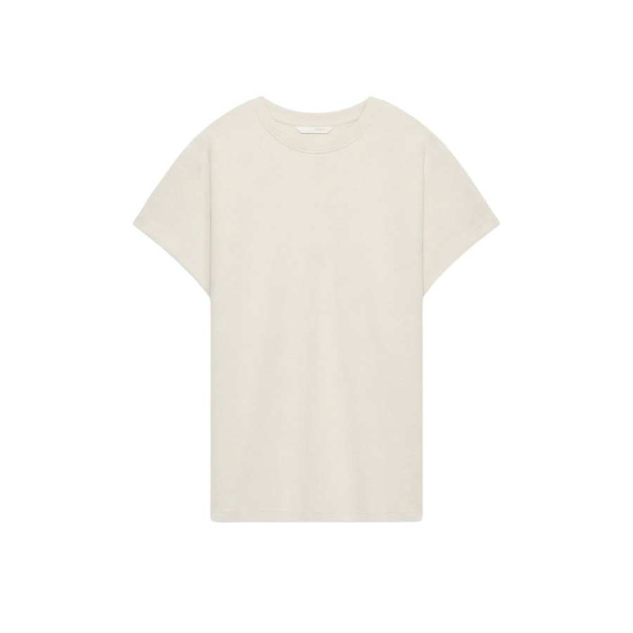 ZARA T Shirts Women's Sand Crew Neck