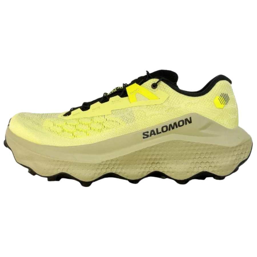 SALOMON ULTRA GLIDE 4 Trail Running Shoes Men's Low Top Yellow