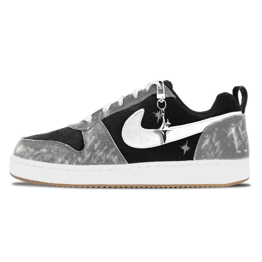 Nike Nike Court Borough Skateboard Shoes Men's Low Top Black/White