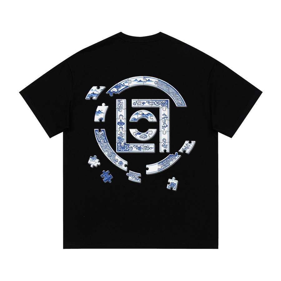 CLOT T Shirts Unisex Crew Neck Thin Straight Fit