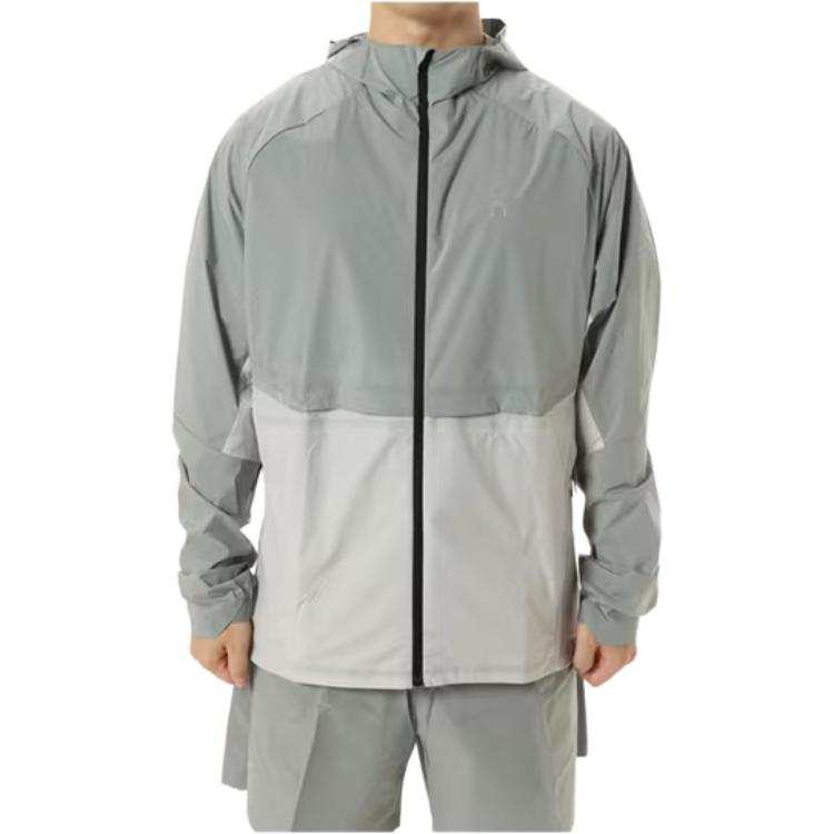 On On Jackets Men's Gray Hooded Non Detachable Moderate Other