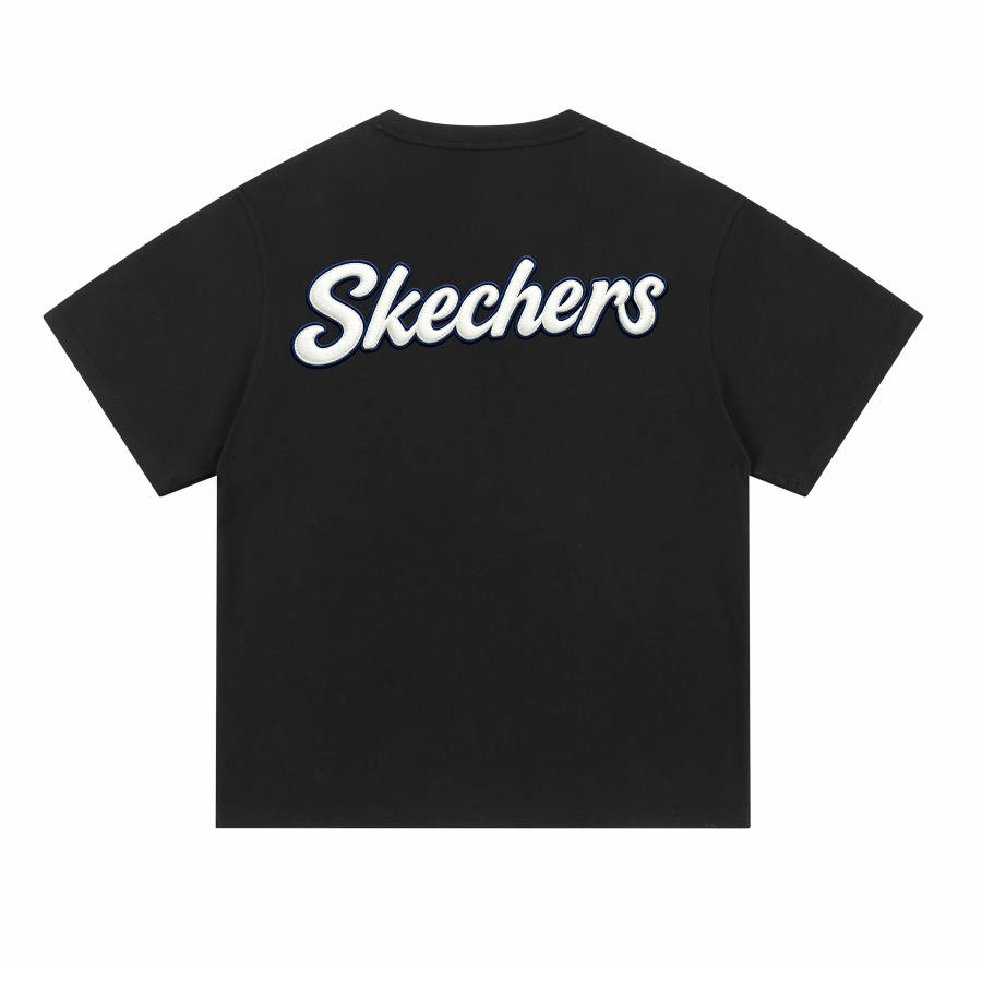 Skechers T Shirts Unisex Crew Neck Moderate Straight Fit