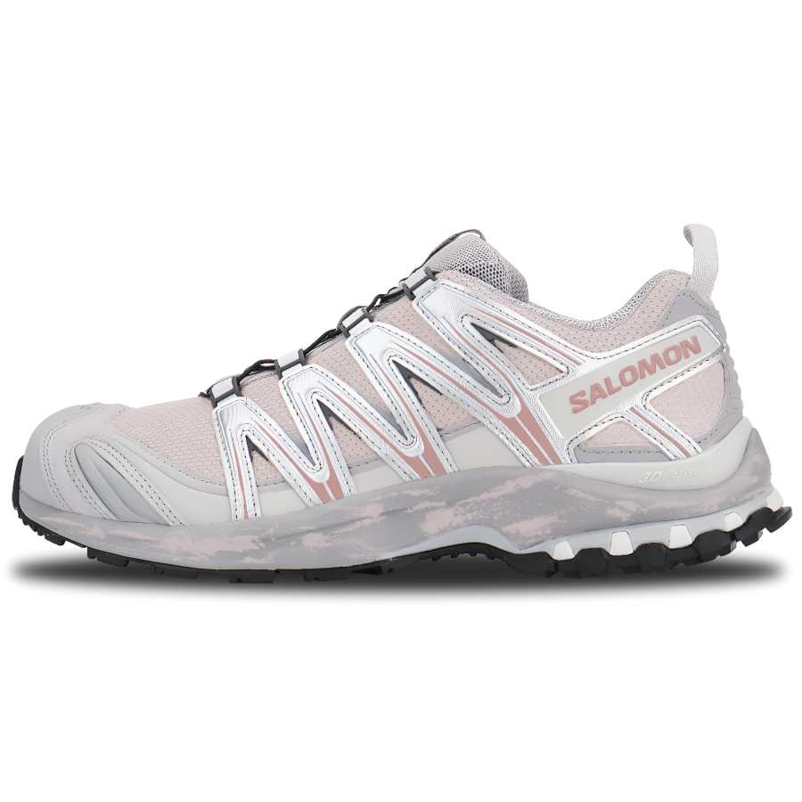 SALOMON XA PRO 3D Running Shoes Unisex Low Top Gray/Pink