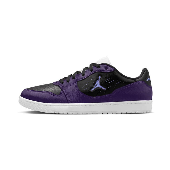 Jordan Jordan COURT CONNECT Skateboard Shoes Men's Low Top Dark Purple Black