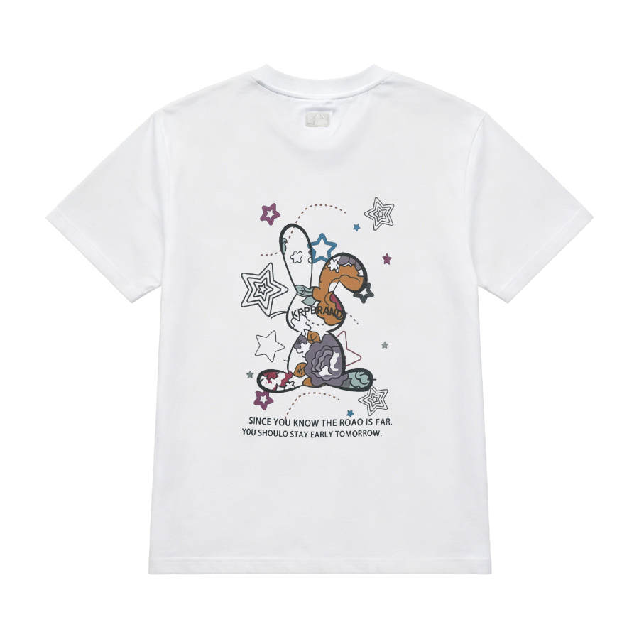 MLB T Shirts Unisex White Crew Neck Moderate Straight Fit