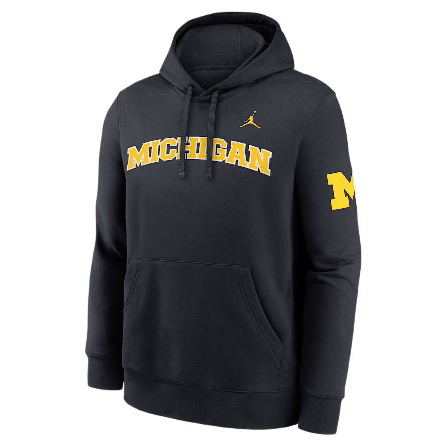 Jordan Jordan Sweatshirts Men's Asphalt Blue Hooded Non Detachable Moderate