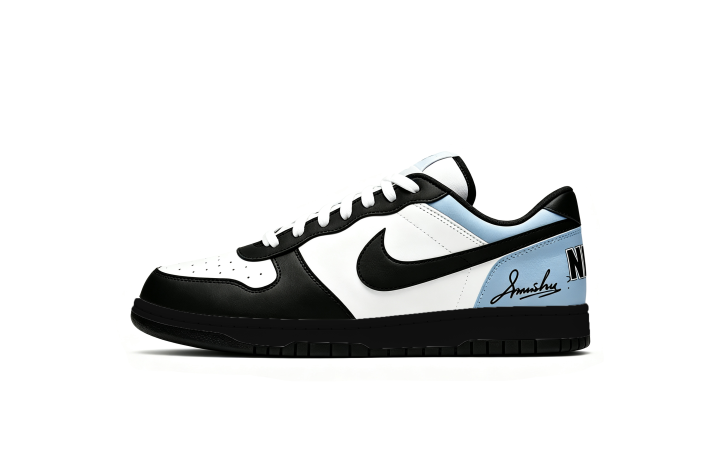 Nike Nike Big Skateboard Shoes Men's Low Top Blue