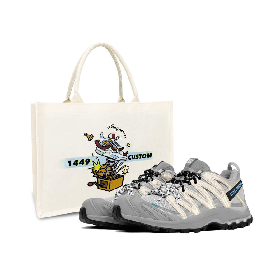 SALOMON XA PRO 3D Running Shoes Unisex Low Top White