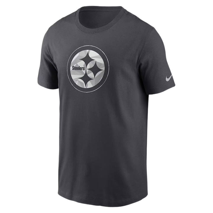Nike Nike NFL T Shirts Men's Anthracite Crew Neck Moderate