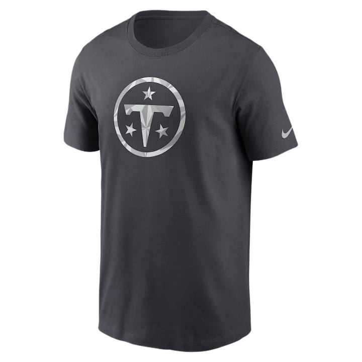 Nike Nike NFL T Shirts Men's Anthracite Crew Neck Moderate