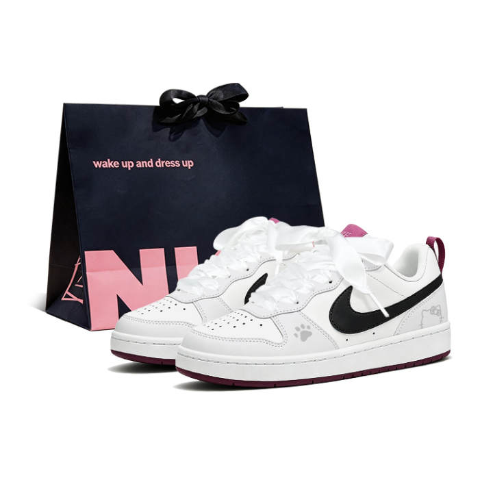 Nike Nike Court Borough Skateboard Shoes Women's Low Top White