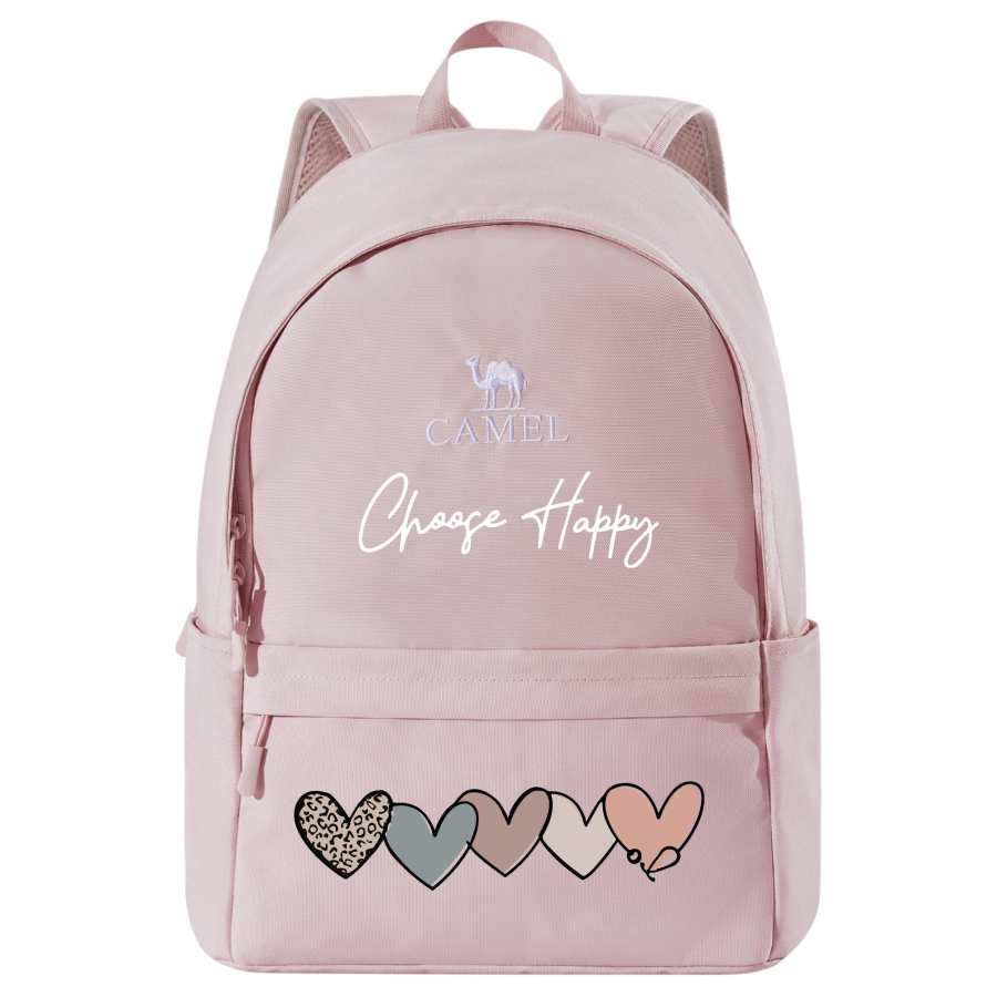 CAMEL CAMEL Fabric Backpack Women's Dawn Pink