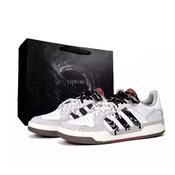 Adidas Adidas ENTRAP Skateboard Shoes Unisex Low Top Black