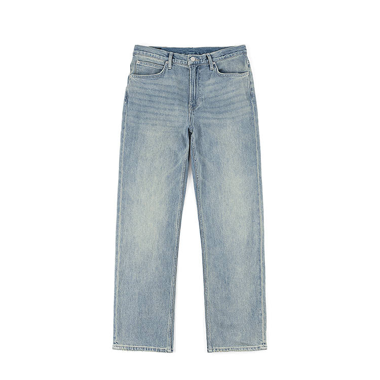 Lee Lee Jeans Men's Light Blue Moderate Straight Fit Pants