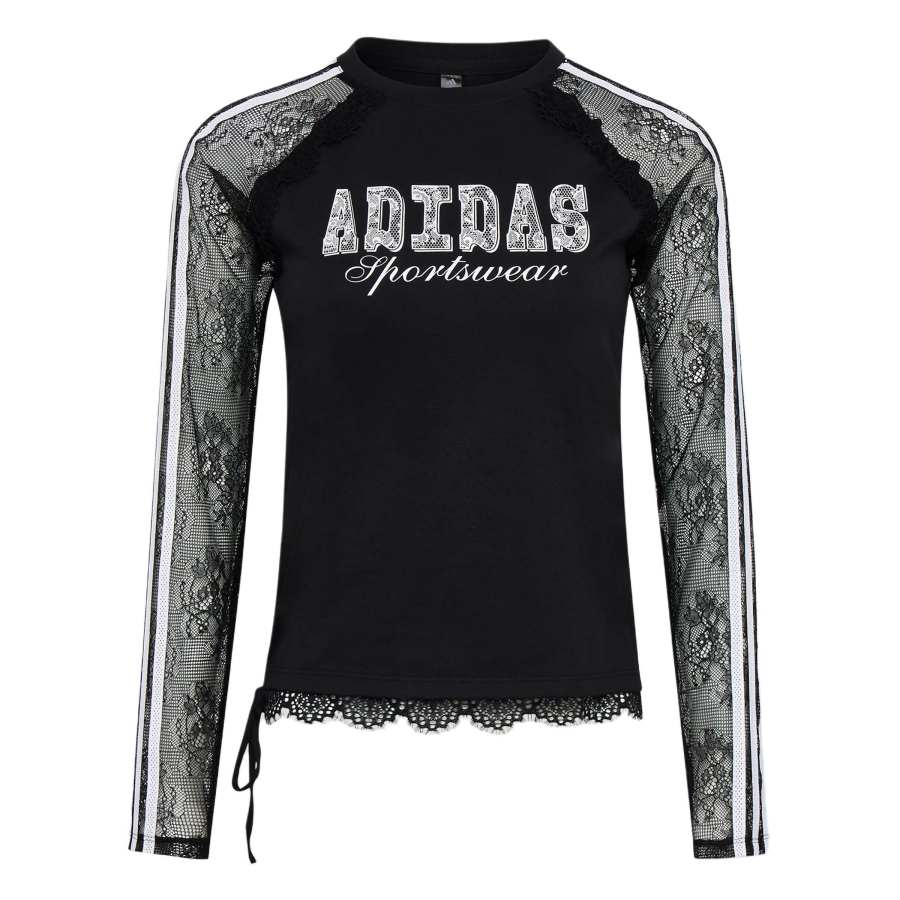 Adidas Adidas T Shirts Women's Black Crew Neck Straight Fit